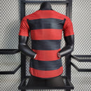 CAMISA VERSÃO PLAYER DO FLAMENGO 23/24 - VERMELHA E PRETA