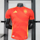 CAMISA VERSÃO PLAYER DA SELEÇÃO DA ESPANHA 24/25 - VERMELHA