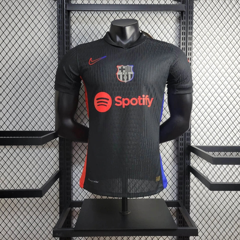CAMISA VERSÃO PLAYER DO BARCELONA 24/25 - PRETA