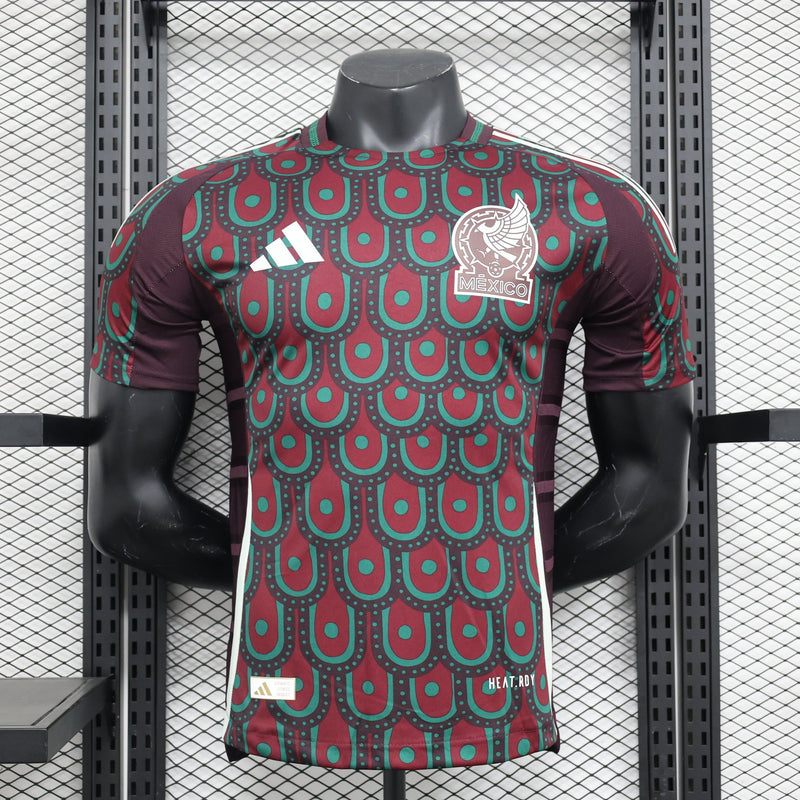 CAMISA VERSÃO PLAYER DA SELEÇÃO DO MEXICO 24/25 - MULTICOLOR