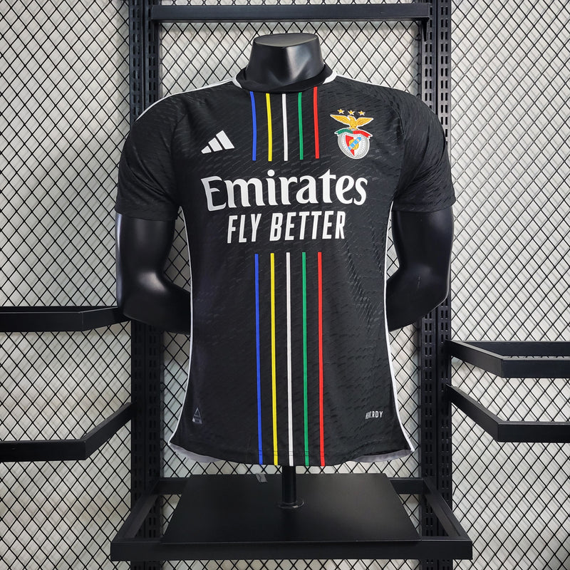 CAMISA VERSÃO PLAYER DO BENFICA 23/24 - PRETA