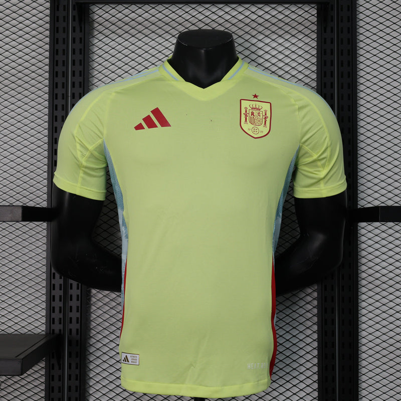 CAMISA VERSÃO PLAYER DA SELEÇÃO DA ESPANHA 24/25 - AMARELA