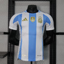 CAMISA VERSÃO PLAYER DA SELEÇÃO DA ARGENTINA 24/25 - AZUL E BRANCA