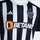 CAMISA VERSÃO PLAYER ATLÉTICO MINEIRO 24/25 - PRETA E BRANCA