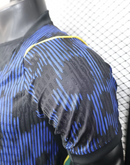 CAMISA VERSÃO PLAYER DA SELEÇÃO DO BRASIL 25/26 - AZUL E PRETA