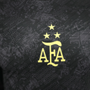 CAMISA VERSÃO PLAYER DA SELEÇÃO ARGENTINA 24/25 - PRETA / EDIÇÃO ESPECIAL