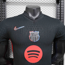 CAMISA VERSÃO PLAYER DO BARCELONA 24/25 - PRETA