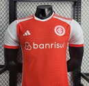 CAMISA VERSÃO PLAYER DO INTERNACIONAL 24/25 - VERMELHA E BRANCA
