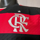 CAMISA VERSÃO PLAYER DO FLAMENGO 24/25 - VERMELHA E PRETA