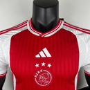 CAMISA VERSÃO PLAYER DO AJAX 23/24 - VERMELHA E BRANCA