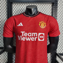 CAMISA VERSÃO PLAYER DO MANCHESTER UNITED 23/24 - VERMELHA
