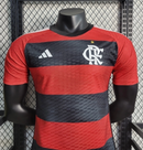 CAMISA VERSÃO PLAYER DO FLAMENGO 23/24 - VERMELHA E PRETA