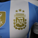 CAMISA VERSÃO PLAYER DA SELEÇÃO DA ARGENTINA 24/25 - AZUL E BRANCA