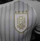 CAMISA VERSÃO PLAYER DA SELEÇÃO DO URUGUAY 24/25 - BRANCA