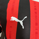 CAMISA VERSÃO PLAYER DO MILAN 24/25 - VERMELHA E PRETA