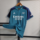 Camisa Arsenal III Azul 23/24 - Versão Retrô
