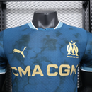 CAMISA VERSÃO PLAYER DO OLYMPIQUE DE MARSEILLE AWAY 24/25 - AZUL