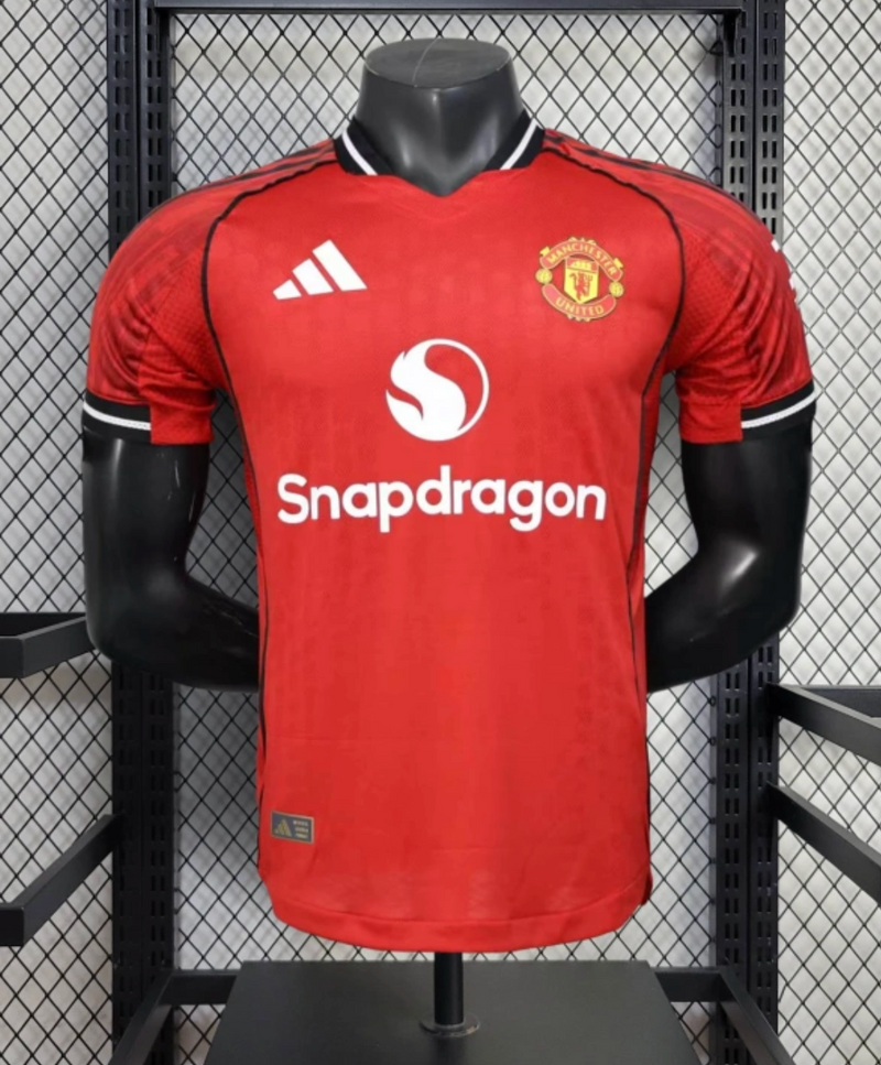 CAMISA VERSÃO PLAYER DO MANCHESTER UNITED 24/25 - VERMELHA