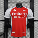 CAMISA VERSÃO PLAYER DO ARSENAL 24/25 - VERMELHA