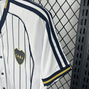 CAMISA DE BASEBOL DO BOCA JUNIORS 25/26 BRANCO